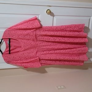 Pink 3x lacey dress